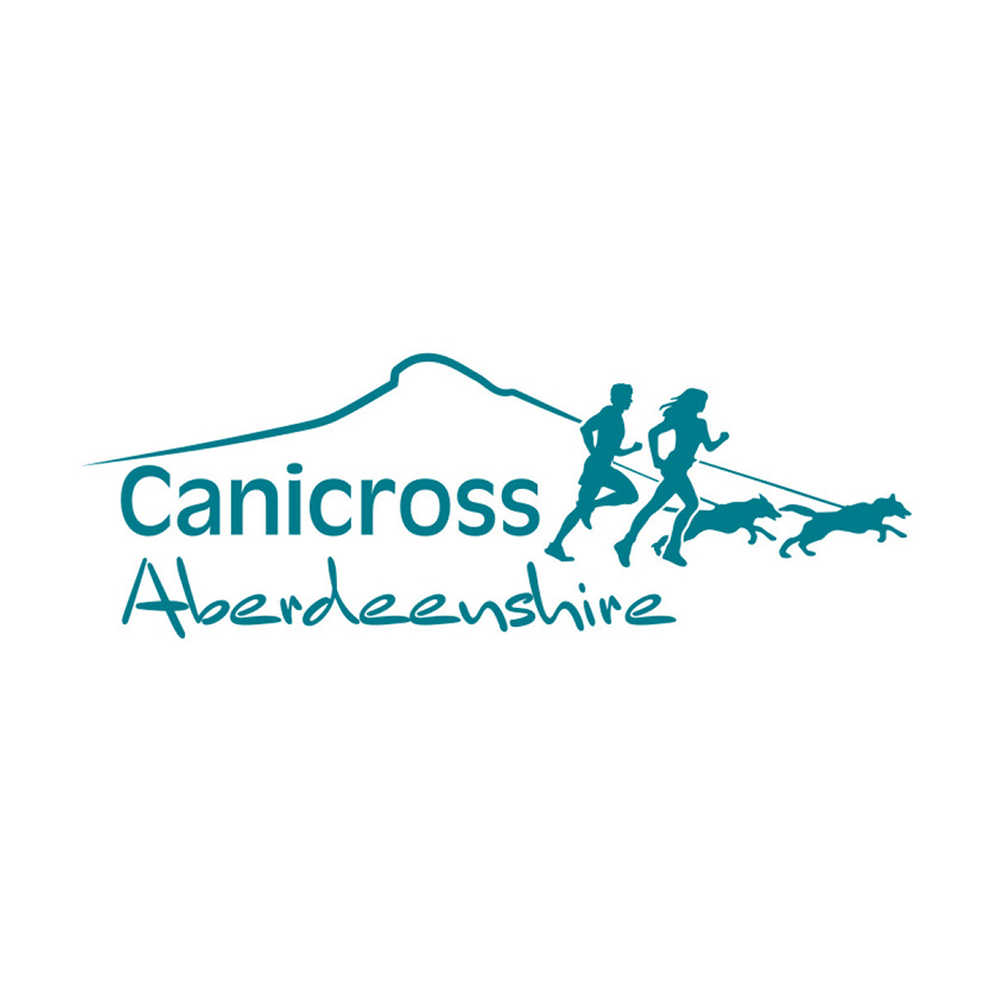 Canicross Aberdeenshire logo
